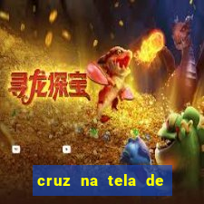 cruz na tela de cruz das